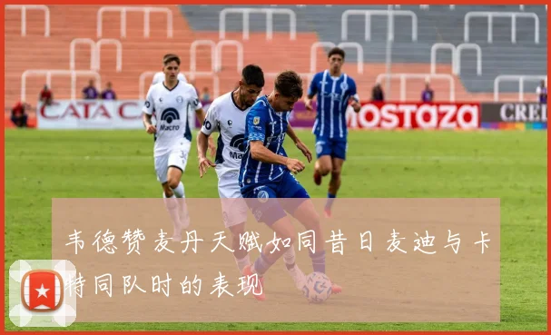 韦德赞麦丹天赋如同昔日麦迪与卡特同队时的表现